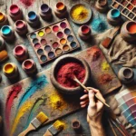 how to use pigments to make paint​